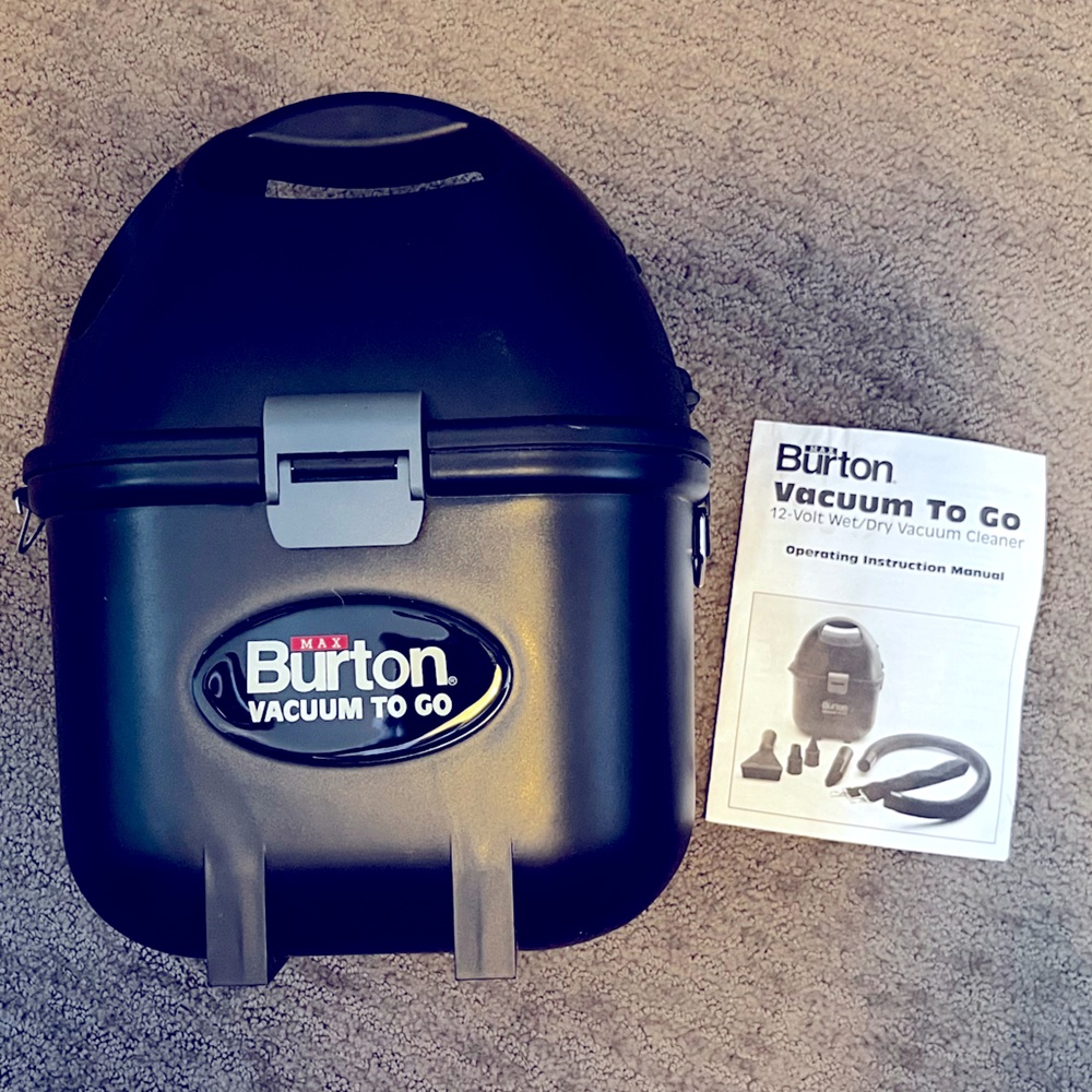NWT Burton Portable Black Vacuum